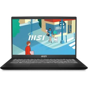  Ноутбук MSI MS-15H4 Modern 15 H B13M-258XBY (9S7-15H411-258) Classic Black 
